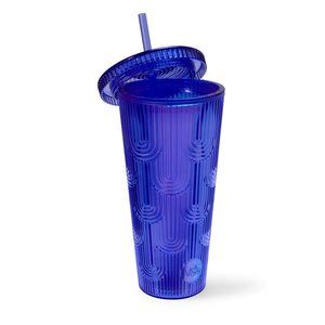 🌠2/$16 Mermaid Scale Tumbler Violet